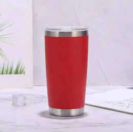 20oz Drinkware water bottle Tumbler Travel Car Mug Double Wall Cold or Beer Coffee Cup Vacuum Flasks Stainless Steel Thermos