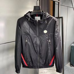 Top Quality Mens Jackets Designer Coats Windbreaker Hooded Bomber Man Top Outwears Jackets Asian Size M-4xl