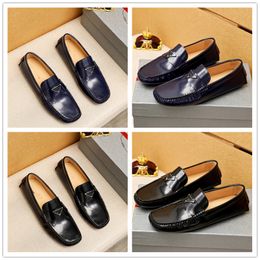 2 COLOUR Top Quality Wedding Party Formal Dress Shoes real Leather Men Black Brown diamond Designer Loafers Shoes Blue sole Brogues Oxford Slip On Dress Shoes 38-45