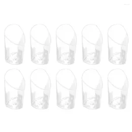 Dinnerware Sets 50 Pcs Plastic Dessert Cups Jelly Small Disposable Parfait Cup Clear