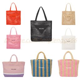 Luxury designer Women shoulder bags Coconut Fibre Tote bags Fashion Totes New items embroidery arge casual shopping bags Satchels Bags Woven bags