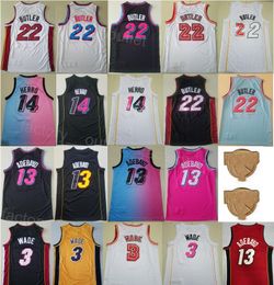2023 Finals Tyler Herro Jersey 14 Team Basketabll Jimmy Butler 22 Bam Adebayo 13 Vice Edition Earned City Shirt For Sport Fans All Stitched Breathable Sale High/Good