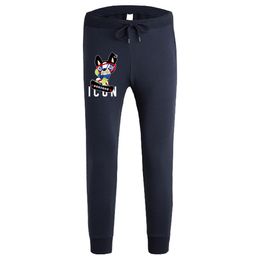 Icon Fashion Trends Small Logo Classic Basic Mens Pant France Luxury Brand Fashion Casual Mens Pants Mustry и универсальные черные брюки с буквами Strate Y1