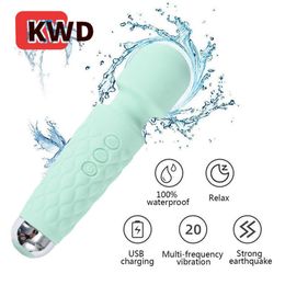 20 Modes Strong Vibration Upgraded Mini Vibrator Charging Handheld Body Massager Clitoris Vibrators Sex Toy For Women