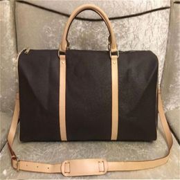Designer Men Duffle keepall Bag Women Hand Luggage Travel Bags Men's Pu Leather Handbags Large CrossBody Bags Totes
