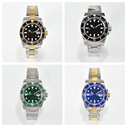 Clean Montre de luxe men watches 40mm 2836 Automatic mechanical movement Ceramic bezel 904L steel case luxury watch Wristwatches waterproof