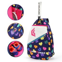 Tennis Bags GreetSpeed Badminton Backpack 2 in 1 Should for Children Adult with Shoe Compartment Racket Bag 230524