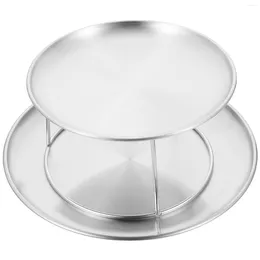 Dinnerware Sets Widely- Premium Portable Reusable Sturdy Dessert Stand Jewelry Holder Tray Serving For Catering Party Use