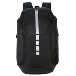 Basketball bag waterproof backpack for mens sport large capacity pure color zipper simple durable climbing multi pockets school bags practical pretty LO012 E23