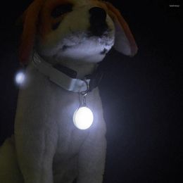 Night Lights Pet Puppy LED Collar Pendant Supplies Kitten Safety Warning Light Hiking Backpack Buckle Dog Accessories