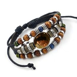 sublimation blank button rope bracelets hot transfer printing bracelets jewelry diy gifts