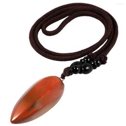 Pendant Necklaces TUMBEELLUWA Ocean Stone Necklace For Women Men Healing Crystal Jewellery