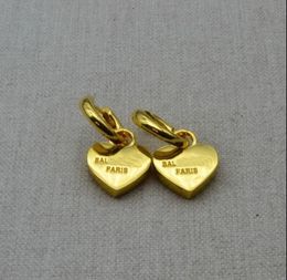 Fashion Women Dangle Earring studs High Quality new Unique Shaped Brand B letters love hearts Pendant with logo shiny non-fading ladies Chandelier Earrings BCS010