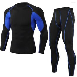 Gym Clothing Sports Suit For Men2023 Quick-drying Tights Training Running Workout Outfit Basketball Football