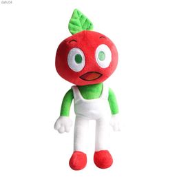 Dolls 35cm Game Andys Apple Farm Plush Toy Cartoon Horror Thriller Game Figure Apple Plushie Doll Cute Stuffed Toy For Children Gifts L230522