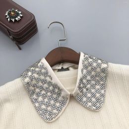 Bow Ties Female Shirt Fake Collar For Blouse Tops Decorative Girls Removable Detachable Clothing False Accessories