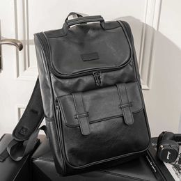 Men's fashion backpack Korean leisure backpack college student schoolbag computer backpack fashion brand Backpack 230526