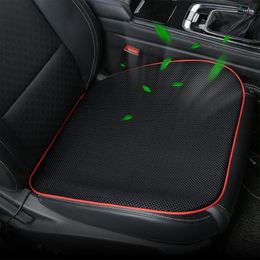 Car Seat Covers 45cmx45cm 3D Ice Silk Breathable Cushion Cover Pad Home Household Office Summer Cooling Ventilate Chair Mat Supply