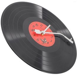 Wall Clocks Music Decor Decorative Hanging Clock Blank Records Record