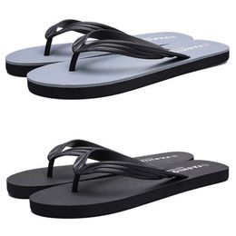 Men Slide Slipper Sports Red Black Casual Beach Shoes Hotel Flip Flops Summer Discount Price Outdoor Mens Slippers GAI