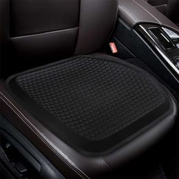 Cushions All Seasons Breathable Cool Comfortable Office Universal Car Multifunction Egg Gel Cushion Seat Covers AA230525