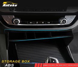 For BMW X3 G01 X4 G02 2017 2018 2019 Car Styling Center Console Storage Barrel Organizing Box Organizer Case Interior Accessory1802927744