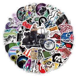 50Pcs-Pack Skateboard Graffiti Stickers Wall Stickers Wholesale Vinyl Sticker Waterproof Laptops Car Scrapbooking Guitar Box Skateboard JDM Luggage Decal