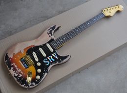 Factory Solid Body Electric Guitar with Golded Hardware,SSS Pickups,Offer Logo/Color Customise