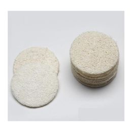 Bath Brushes Sponges Scrubbers Roud Natural Loofah Pad Face Makeup Remove Exfoliating And Dead Skin Shower Gd596 Drop Delivery Ho Dh53E