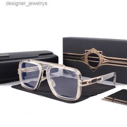 Dita sunglasses 2023 Vintage Sunglasses square Women's Sun glasses Fashion Designer Shades Luxury Golden Frame UV400 Gradient LXN-EVO DITA FCDE