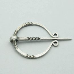 Brooches Sanlan Alloy Vintage Viking Brooch Dress Women's Shawl Buckle Personality Couple Style Jewellery