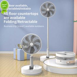 New Youpin Adyss P1000 Portable Retractable USB Charging Fan with Ring Light Timing Control Touch Control Panel - White