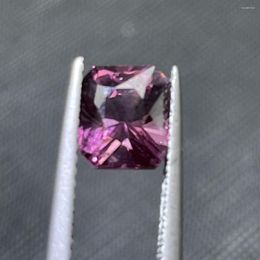 Loose Gemstones Burma Origin Unheat Purplish Red Spinel 2ct Gems Beads For DIY Jewelry