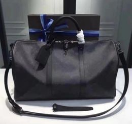 Brand Tote Luxury Designers Bags Handbag pu Leather Men Travel Bag Large Capacity Luggage Duffle 55cm