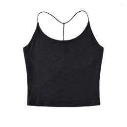 Women's Tanks Y2k Tops Sexy Cute White Crop For Women 2023 Summer Black Korean Fashion Halter Top Pink Clothes Camisole Backless