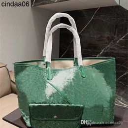 Designer Tote Shopping Bag Crossbody Shoulder Bags Luxurious PM GM Women Bags Handbag Totes Green 2pcs Composite Purse Wallets