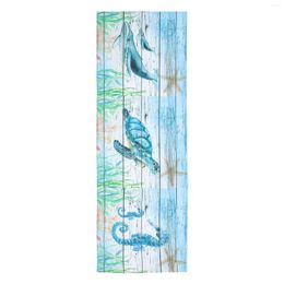 Curtain Ocean Decor Rustic Decorative Nautical Kitchen Curtains Beach House Wall Small Window Tier