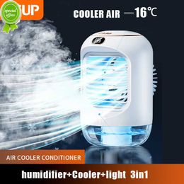 New Electric Fan Portable Air Conditioner rechargeable mini Mobile Appliances Household Silen tventilator Desktop fan humidifier