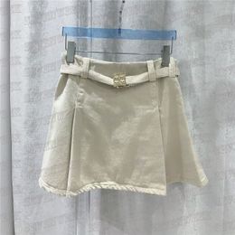 Women Straight Denim Skirts With Waist Belt Fashion Brands Lady Short Dress Street Style Sexy Mini Skirt