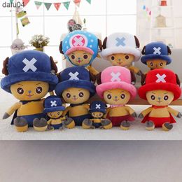 Dolls 30cm 45cm High Quality Plush Toy Genuines Chopper New Style Super Soft Doll Stuffed Japanese Anime Figure Kid Gift Children L230522 L230522