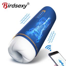 Pussy Machine App Sex Toys Suitable for Bluetooth Male Masturbator Adult