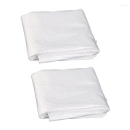 Chair Covers 20 Pcs. Disposable Car Seat Vehicle Protection Foils For Mechanic Repair Transparent