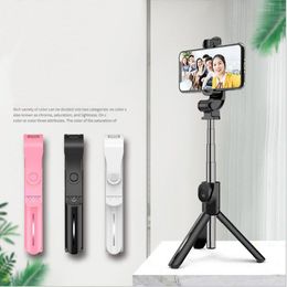 Bluetooth Selfie Monopods Foldable Selfie Stick with Tripod Flashlight and Remote Control for Mobile Phones 0W4V