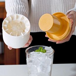 Baking Moulds Cylinder Ice Bucket Cup Mould Silicone Cube Tray Food Grade Quickly Freeze Maker Whiskey Beer Makers Kitchen Accessorie