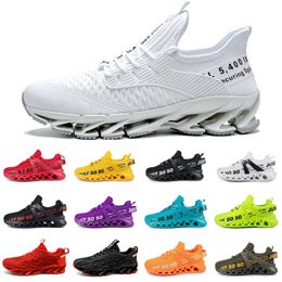 2023 running shoes men Black White Red Blue Orange Yellow Pink Purple Green mens trainers outdoor sports sneakers color7