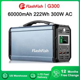 In Stock FlashFish Solar Generator Portable Power Station 60000mAh Portable Solar Generator for Home Outdoor Camping