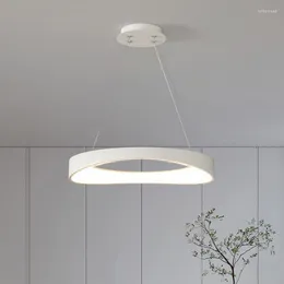 Pendant Lamps LED Modern Lights For Dining Room Kitchen Decor Lighting Lustre Chandelier Indoor Bedroom Hanging Light Fixture