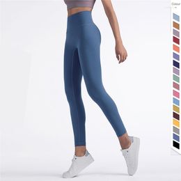 Active Pants Women's Gym Outdoors Seamless Tights Yoga Indoor Fitness Absorbent High Waist Work Out Leggings Sports Exercise Wear