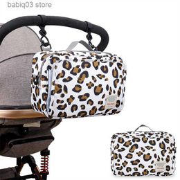 Diaper Bags Mummy Bag Baby Stroller Organizer Bag Bottle Holder Stroller Baby Car Diaper Bag Waterproof Travel Maternity Totes Shoulder Bag T230526