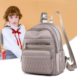 Backpack Backpacks For Women Travel Bags Pretty Style Girls School Bag Quality Nylon Multi-pockets Mochilas Para Mujer